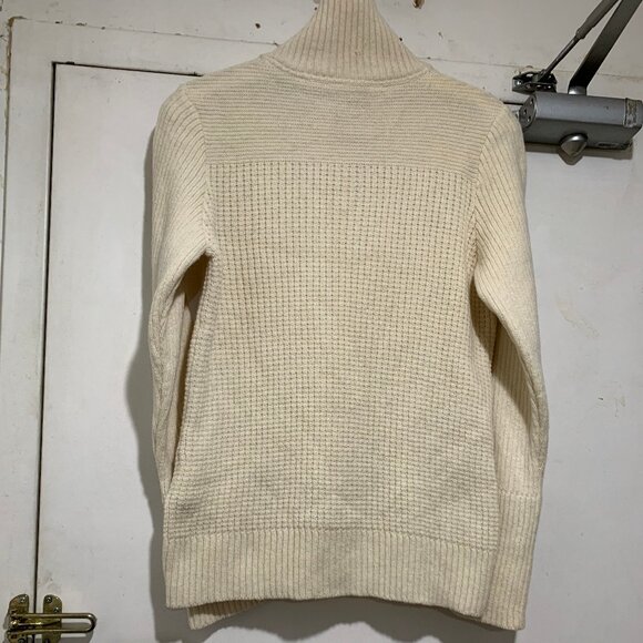 NEW HH HALF ZIPPER TURTLENECK KNITTED WOOL SWEATERS SIZE M - Picture 8 of 14